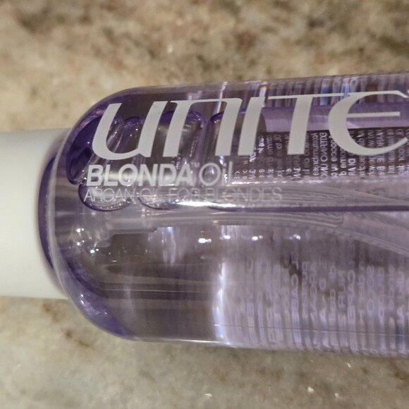 UNITE Hair Other - NEW BLONDA Oil Argan For Blondes sealed